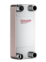 Паяный пластинчатый теплообменник SWEP F400T
