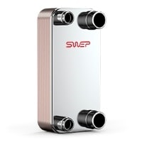Паяный пластинчатый теплообменник SWEP B185
